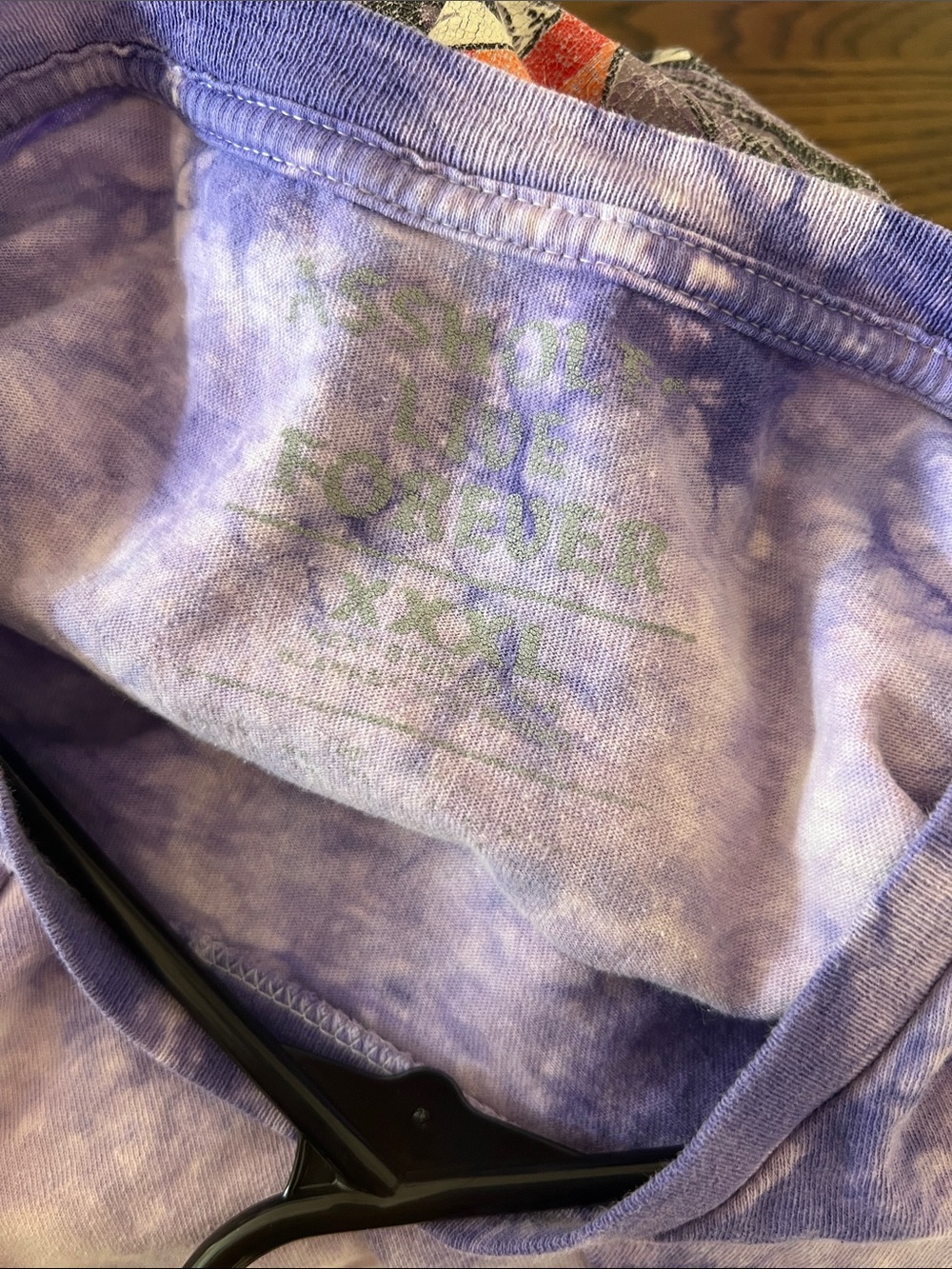 Assholes Live Forever All The Angels Are Dead Tie-dye Tee - Picture 2 of 4